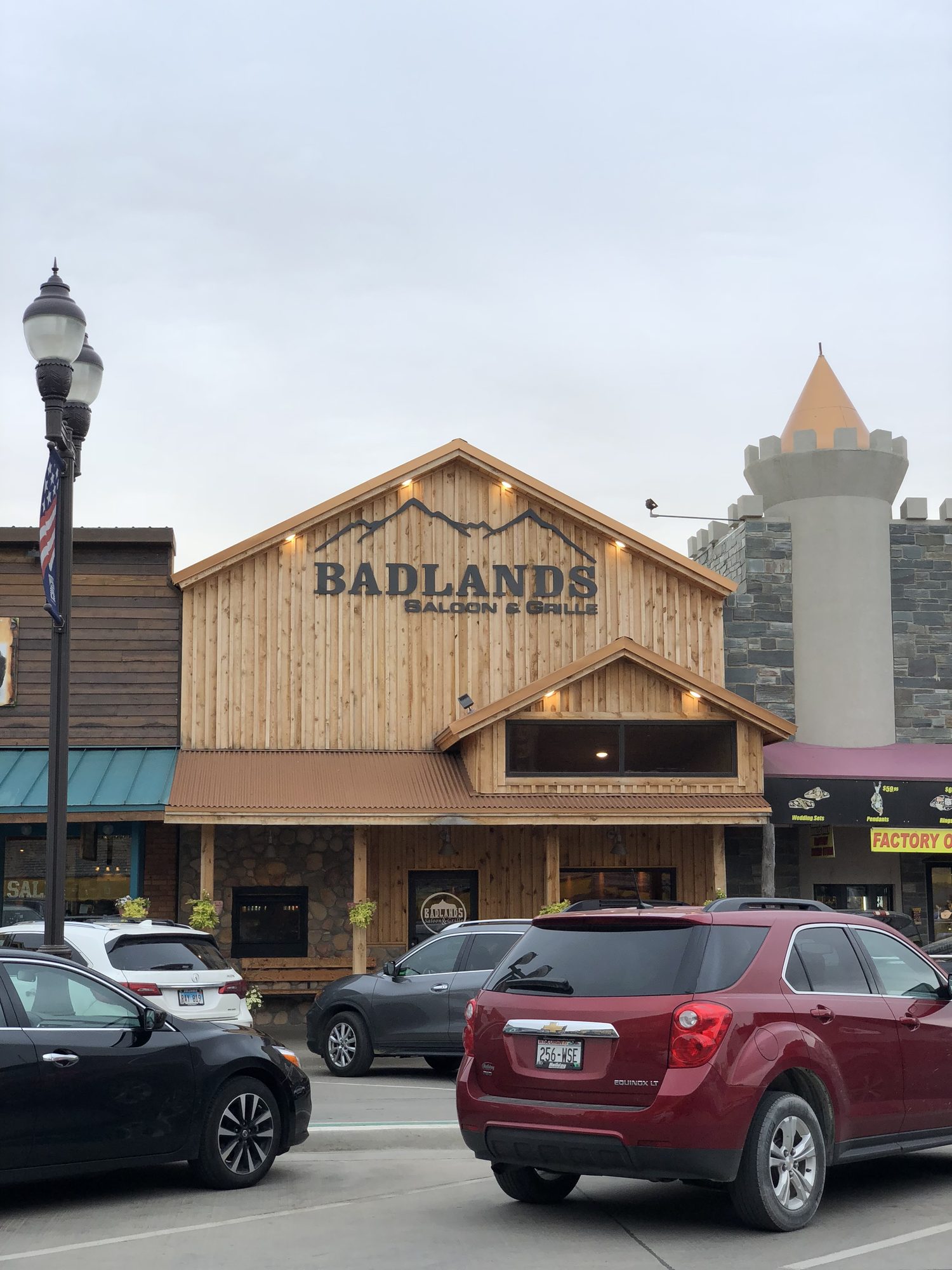 Badlands Saloon & Grille, where chicken wings tasted like the finest cuisine on earth.